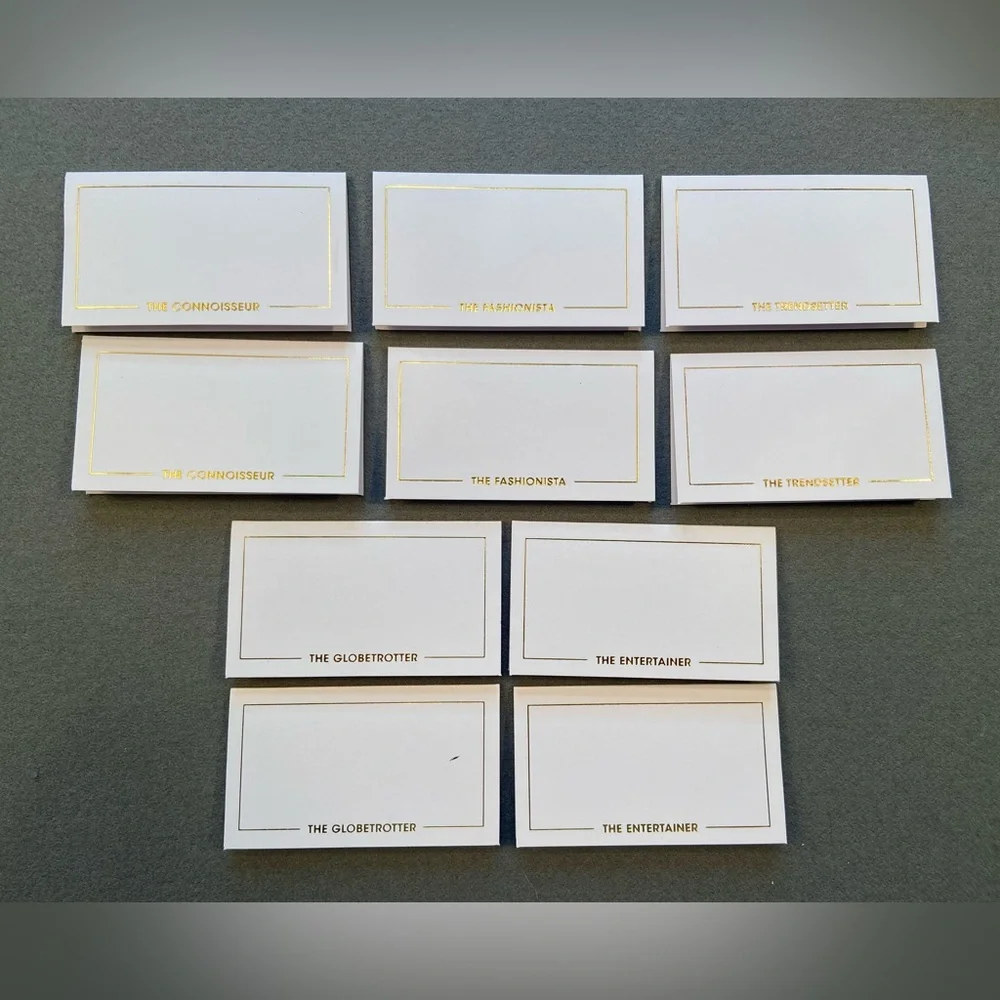 NWT, Place cards for table‎ settings, Happy Birthday